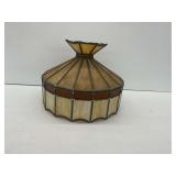 Geometric Paneled Glass Light Fixture Shade