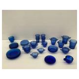 Cobalt Blue Akro Agate Children