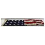 Large American Flag with 48 Stars