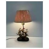 Nautical Ship Table Lamp with Decorative Shade... works