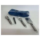 New 10-Piece Kitchen Gift Set with Grater, Scoop, Openers, and Microfiber Cloths