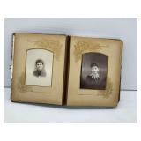 Antique Photo Album with Photographs
