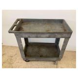 Industrial Gray Utility Cart