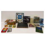 Books, Atlas, and Travel Guides: Civil War, Railroads, Italy, and More