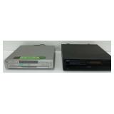 Sony 5-Disc DVD/CD Changer & Onkyo 6-Disc CD Changer, both power on