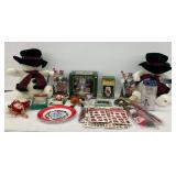 Holiday Decorations and Collectibles Grouping
