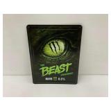 Monster Energy The Beast Unleashed Double Sided Metal Sign