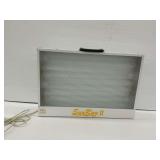 SunBox SunRay II Light Therapy Lamp with Box... works