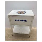 Chicago Bears Metal Beverage Cooler with Lid