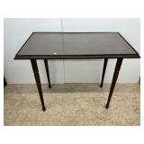 Dark Wood Accent Table