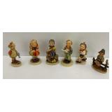 Group of 6 Goebel Hummel Figurines