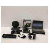 Electronics Bundle: Compaq Laptop, Sony Microphones, Digital Photo Frame, and More