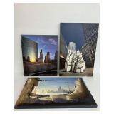 Set of Three Marek Kossiba Chicago Photographic Canvas Prints