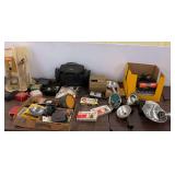 Cameras, Flashbulbs, and Photo Accessories with Canon Display Stand