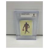 Michael Jordan 1991-92 Graded Panini Basketball Sticker