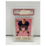 1959 Topps Joe Krupa #144 Pittsburgh Steelers Football Card PSA Graded