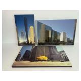 Three Kossiba Cityscape Photographic Prints on Canvas