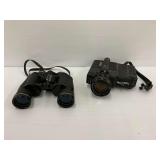 Sankyo Super CM400 Camera and Empire Binoculars