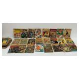 Comic Books and Magazines, Including Flash, Supergirl, Tarzan, and Others