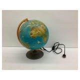 Pictorial World Globe with Light, may need new bulb