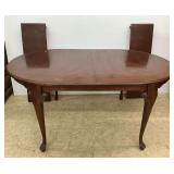 Oval Dining Table with Two Leaves...see description and photos