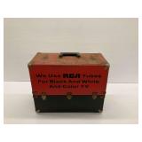 RCA Tube Tester Case with Various Electron Tubes