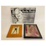 Marilyn Monroe Memorabilia Lot - Sign & Framed Pictures