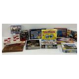 Board Games & Puzzles Lot - Monopoly, Rubik