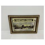 Venetian Cream Italian Liqueur Advertising Mirror