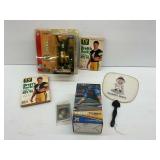 Brett Favre McFarlane Figure, TV Guides, Baseball Memorabilia Lot