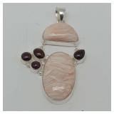 Sterling Silver Gemstone Pendant