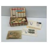 Loose U.S. and World Stamps and Some Envelopes