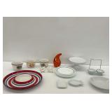 Ceramic Plates, Rachael Ray Pitcher, and Kitchen Decor