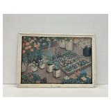 Signed Dorothy Saar 'The Greenhouse' Botanical Print