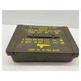 Military Ammunition Can with Markings