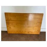 Wooden Butcher Block Style Table Top