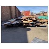 Wooden Boards - 1 in. Thick and 90-105 in. Long