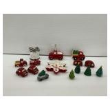 Hallmark Christmas Themed Ceramic Group