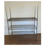 Metro Wire Shelving Unit with Three Shelves...see description