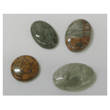 Four Cabochon Gemstones