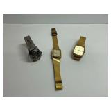 Three Wristwatches