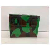 Metal Ammunition Box with Camouflage Exterior