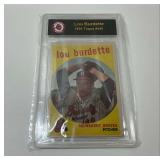 1959 Topps Milwaukee Braves Lou Burdette Baseball Trading Card