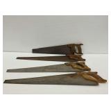 Crosscut Handsaws with Wooden Handles