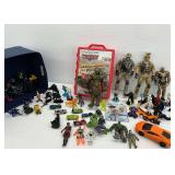 Toy Action Figures and Diecast Car Group