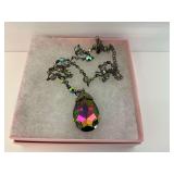 Kirks Folly Mystic Crystal Pendant Necklace