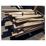 Wooden Boards - 1 in. Thickness; Boards are 90-105 in. Long