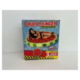 New Sportstuff Fruit Lounger Watermelon Inflatable Float
