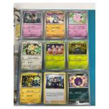 Pokemon Trading Card Group in Binder...11 Pages
