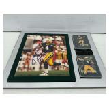 Brett Favre Autographed Wall Plaque
